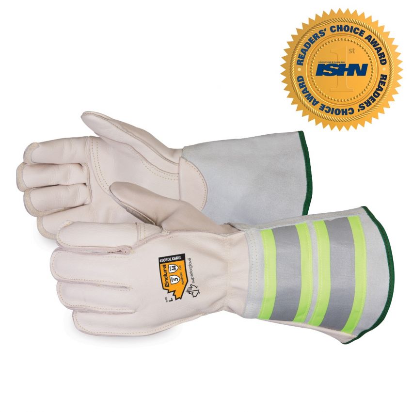 Superior Glove® Endura® Deluxe Leather Lineman Gloves